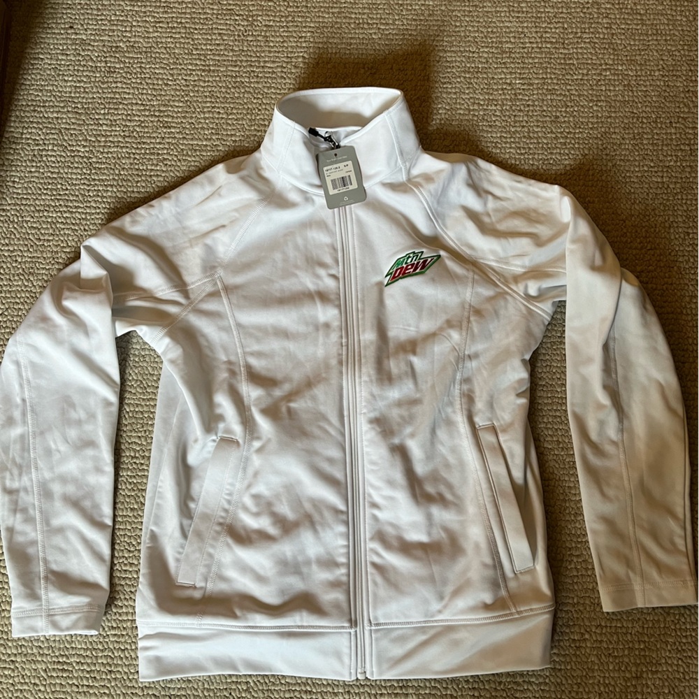 Mountain Dew zip up sweatshirt NWT
